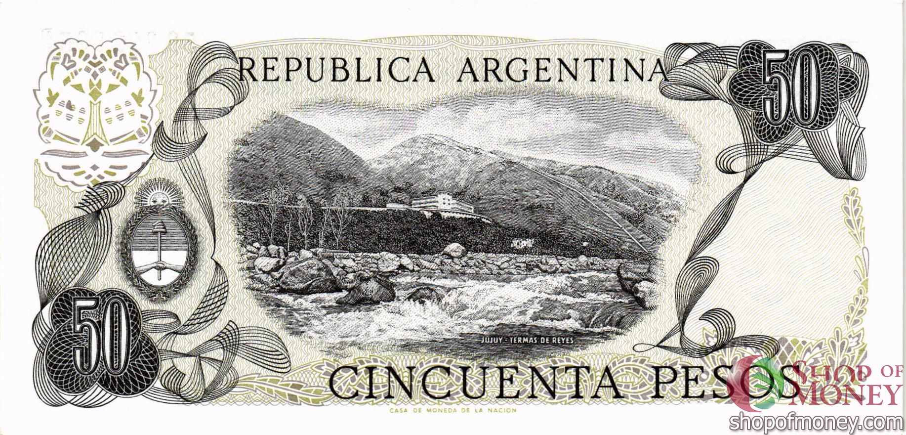АРГЕНТИНА 50 ПЕСО мини 2