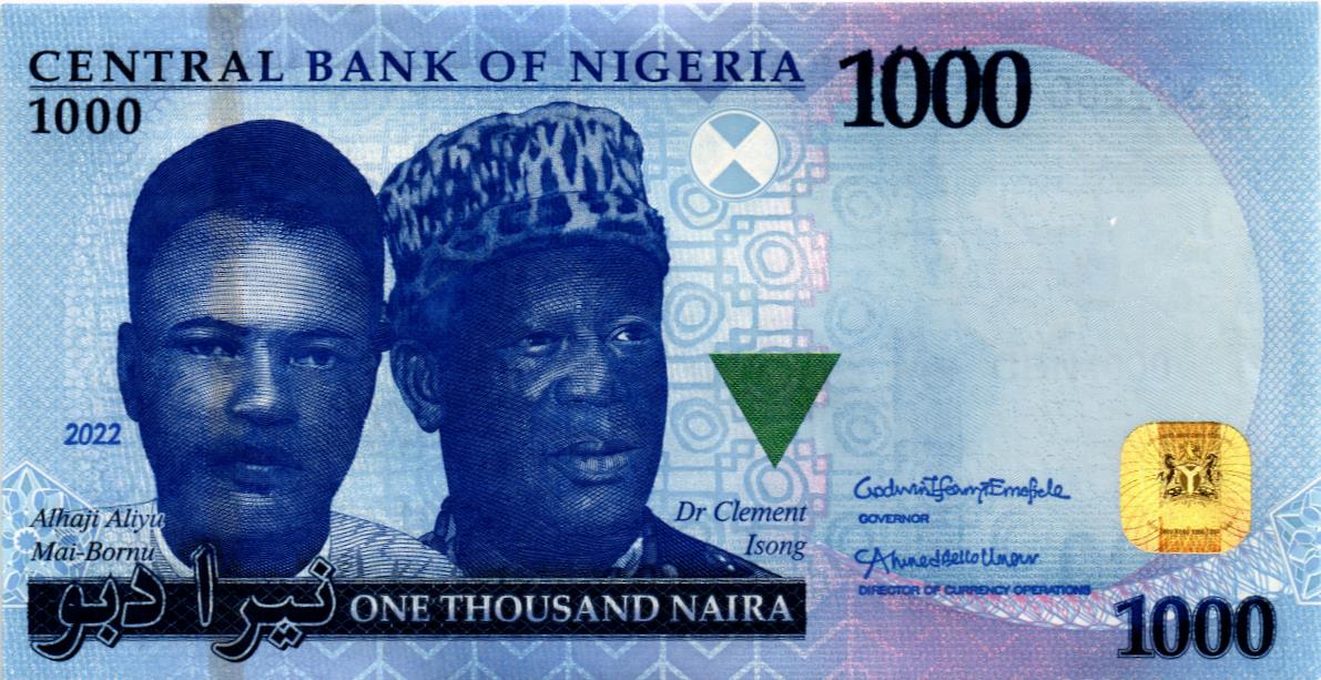 НИГЕРИЯ 1000 НАЙРА