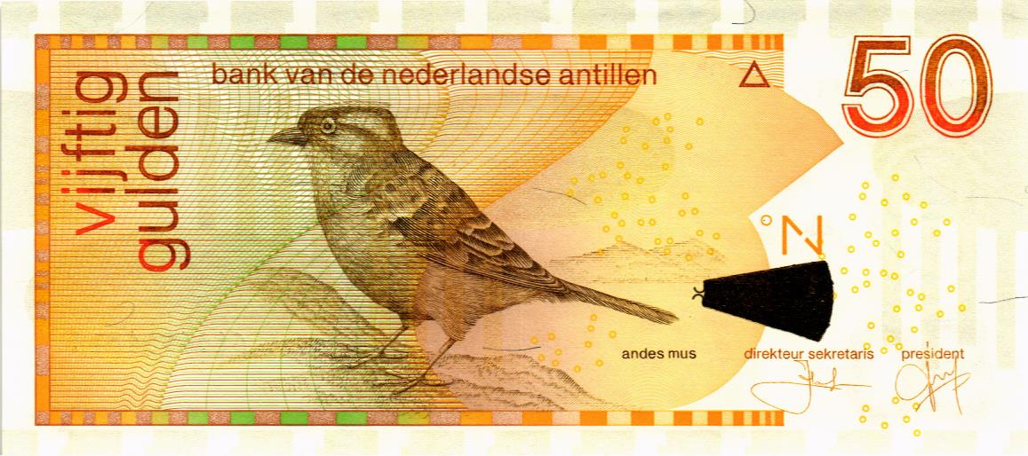 НИДЕРЛАНДСКИЕ АНТИЛЬСКИЕ ОСТРОВА 50 ГУЛЬДЕНОВ