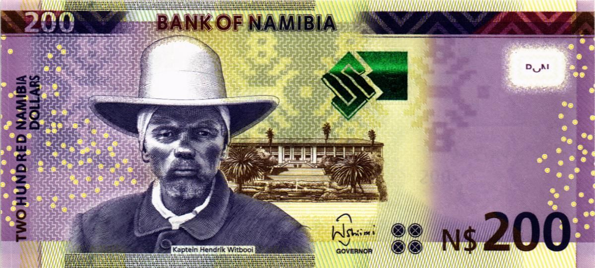 НАМИБИЯ 200 ДОЛЛАРОВ