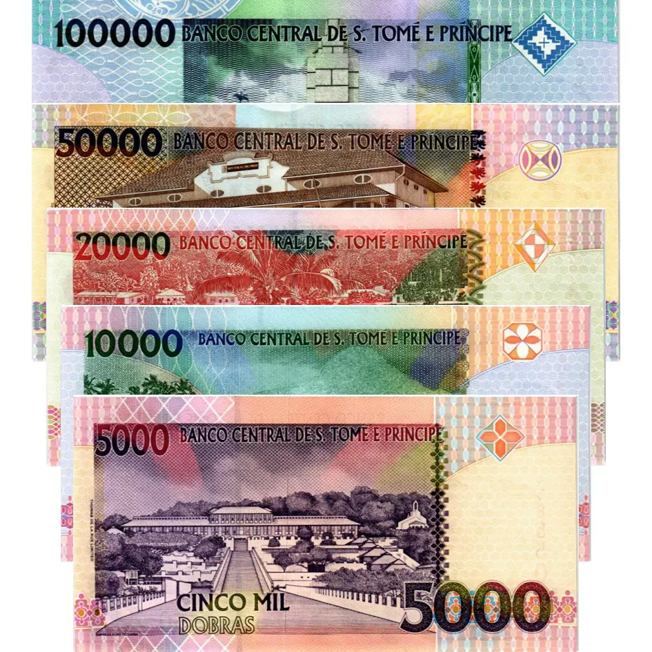 САН-ТОМЕ И ПРИНСИПИ НАБОР 5000-10000-20000-50000-100000 ДОБР мини 2