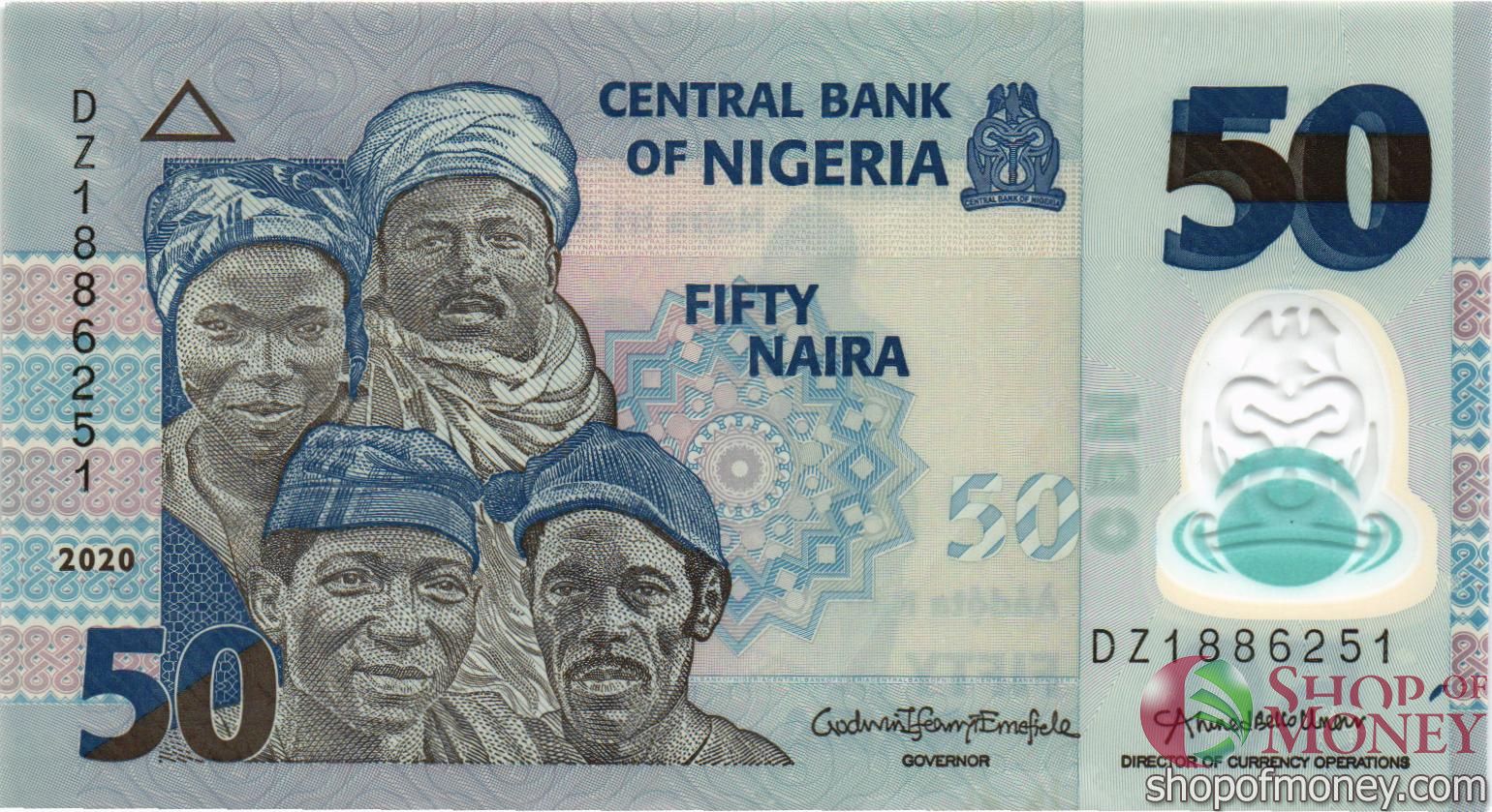 НИГЕРИЯ 50 НАЙРА мини 1