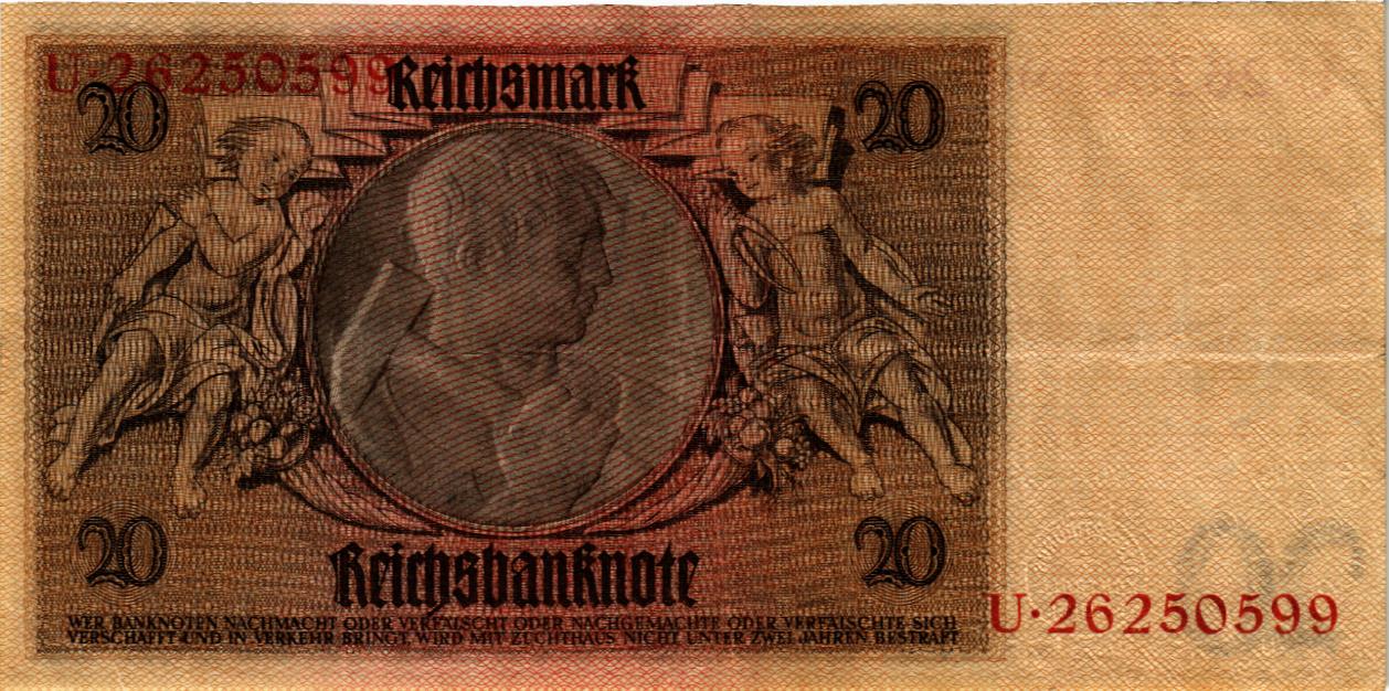 ГЕРМАНИЯ 20 МАРОК мини 2