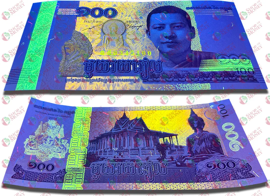 КАМБОДЖА 100 РИЕЛЬ мини 3