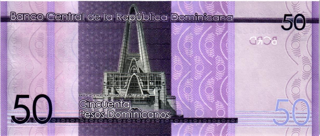 ДОМИНИКАНСКАЯ РЕСПУБЛИКА 50 ПЕСО мини 2