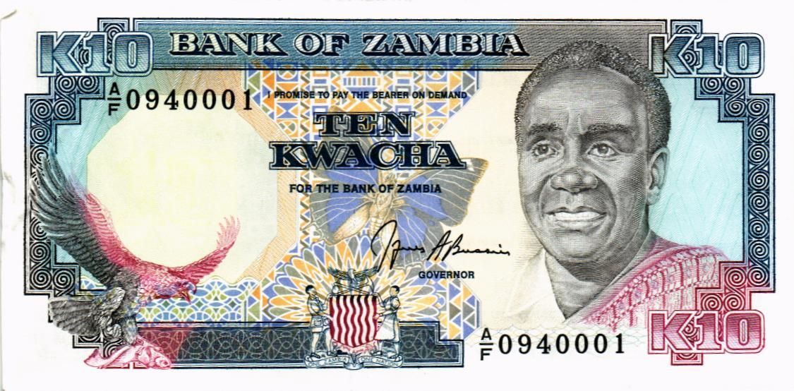 ЗАМБИЯ 10 КВАЧА мини 1