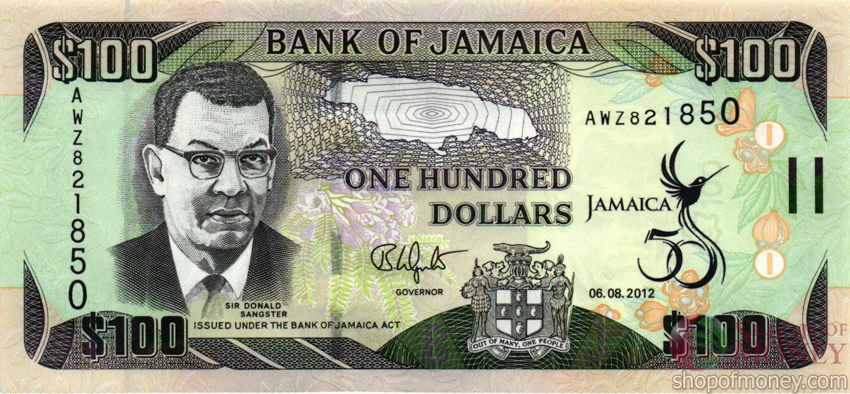 ЯМАЙКА 100 ДОЛЛАРОВ