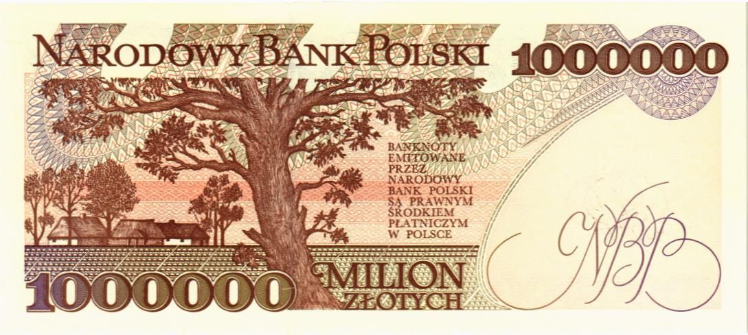 ПОЛЬША 1000000 ЗЛОТЫХ мини 2
