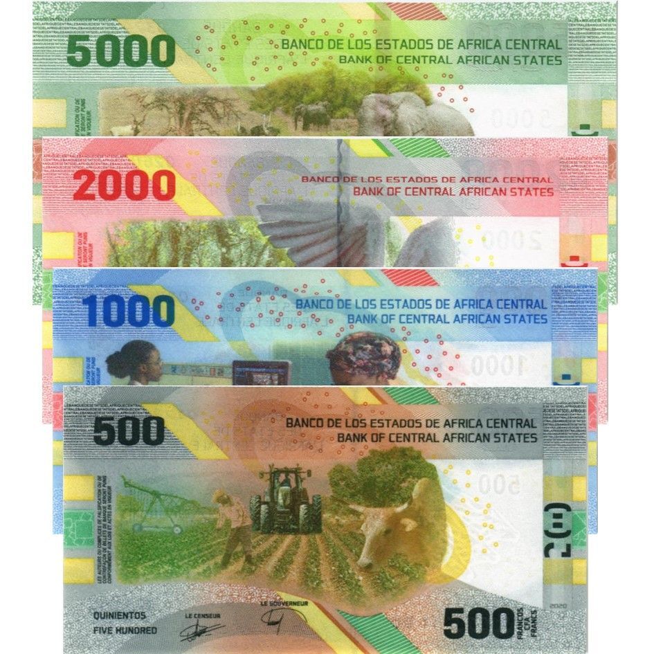 CAS - НАБОР 500-1000-2000-5000 ФРАНКОВ мини 2