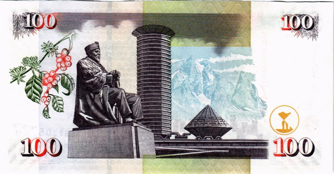КЕНИЯ 100 ШИЛЛИНГОВ мини 2