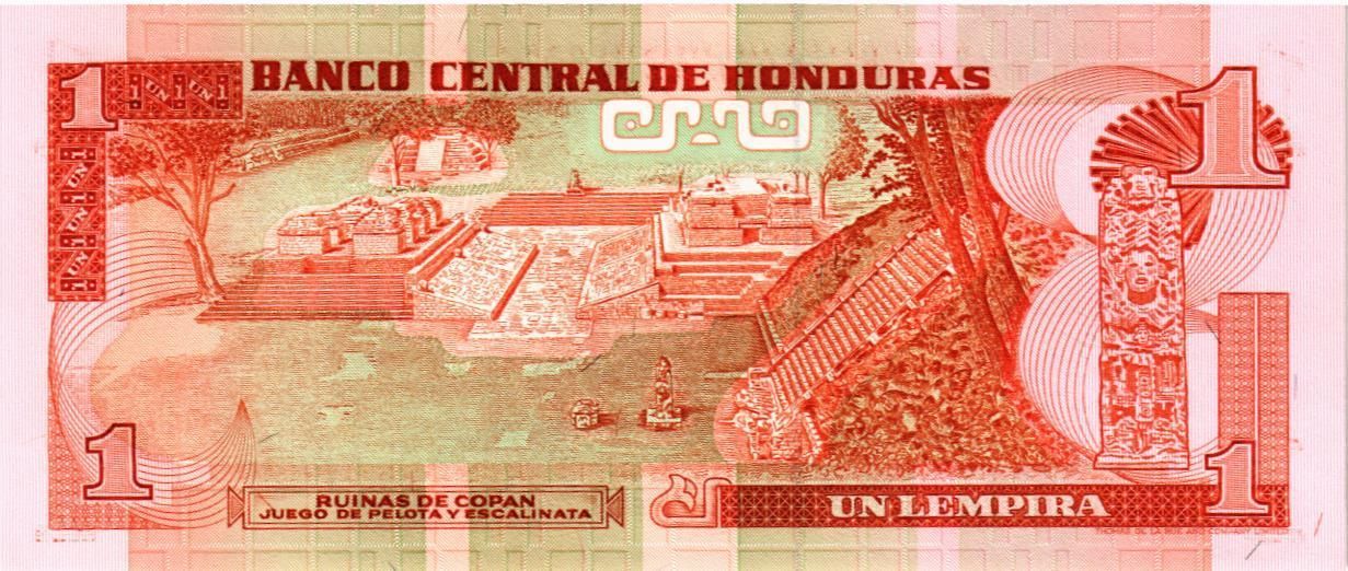 ГОНДУРАС 1 ЛЕМПИРА мини 2