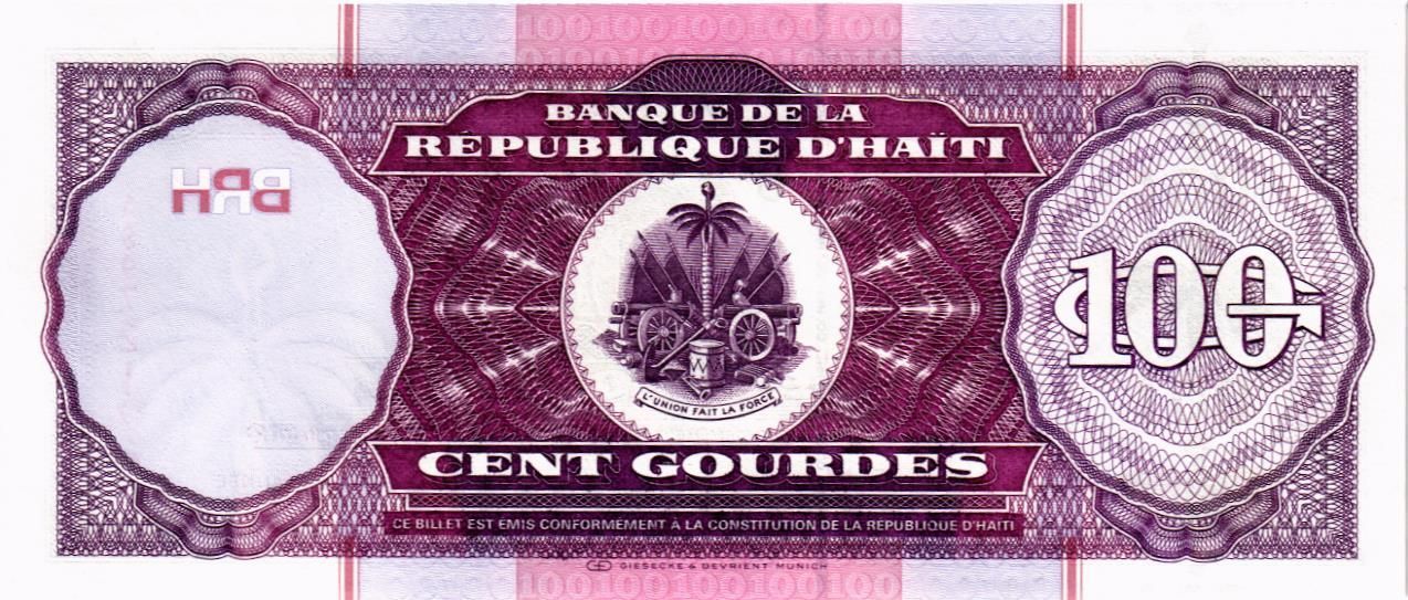 ГАИТИ 100 ГУРДОВ мини 2