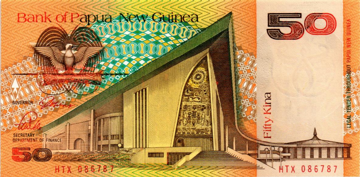 ПАПУА-НОВАЯ ГВИНЕЯ 50 КИНА