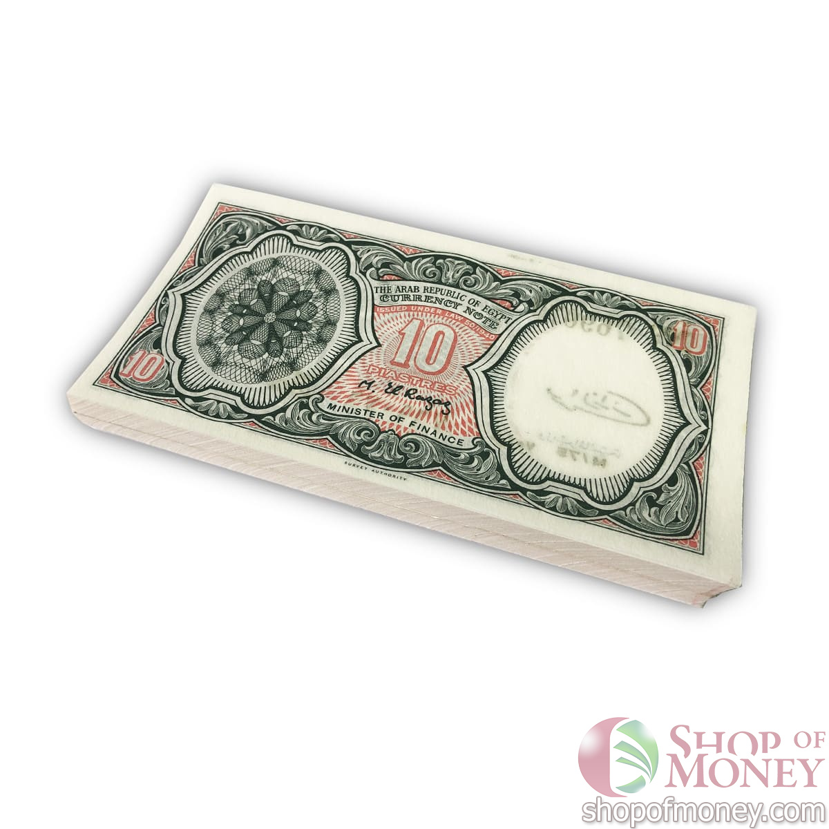 ЕГИПЕТ 10 ПИАСТР (100 БАНКНОТ) мини 1