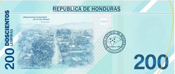 ГОНДУРАС 200 ЛЕМПИР мини 2