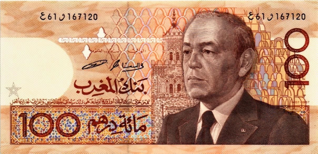 МАРОККО 100 ДИРХАМ