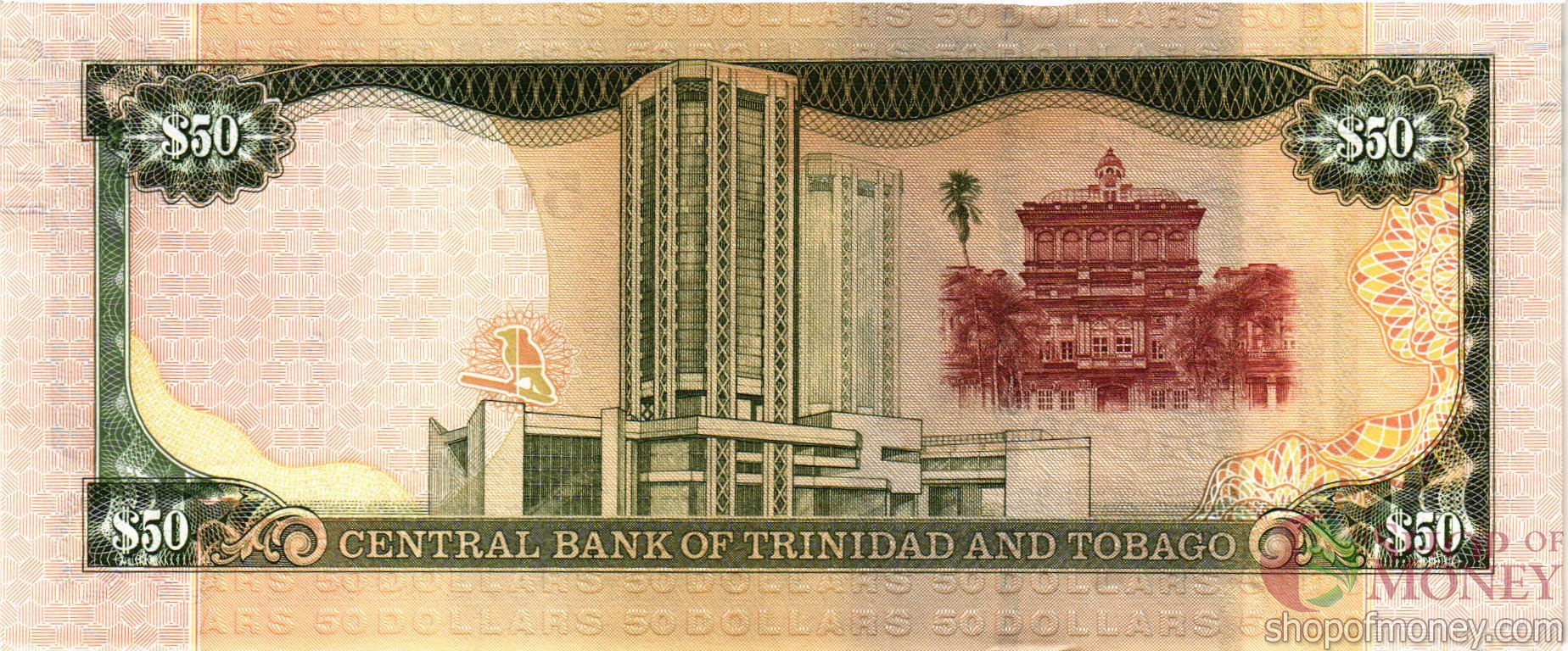 ТРИНИДАД И ТОБАГО 50 ДОЛЛАРОВ мини 2