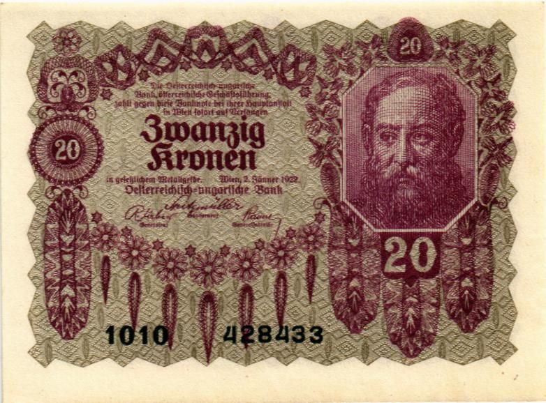 АВСТРИЯ 20 КРОН мини 1