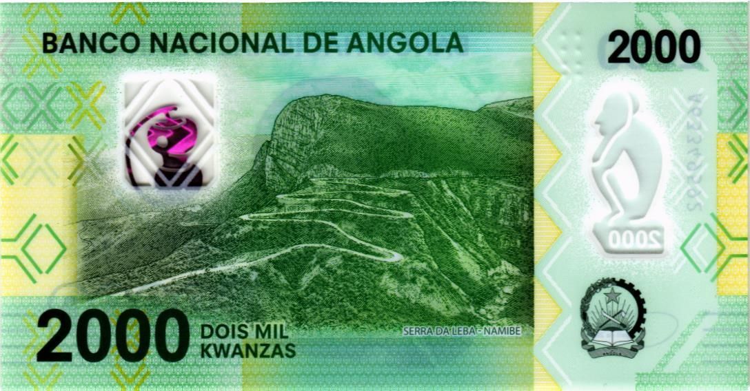 АНГОЛА 2000 КВАНЗА мини 2