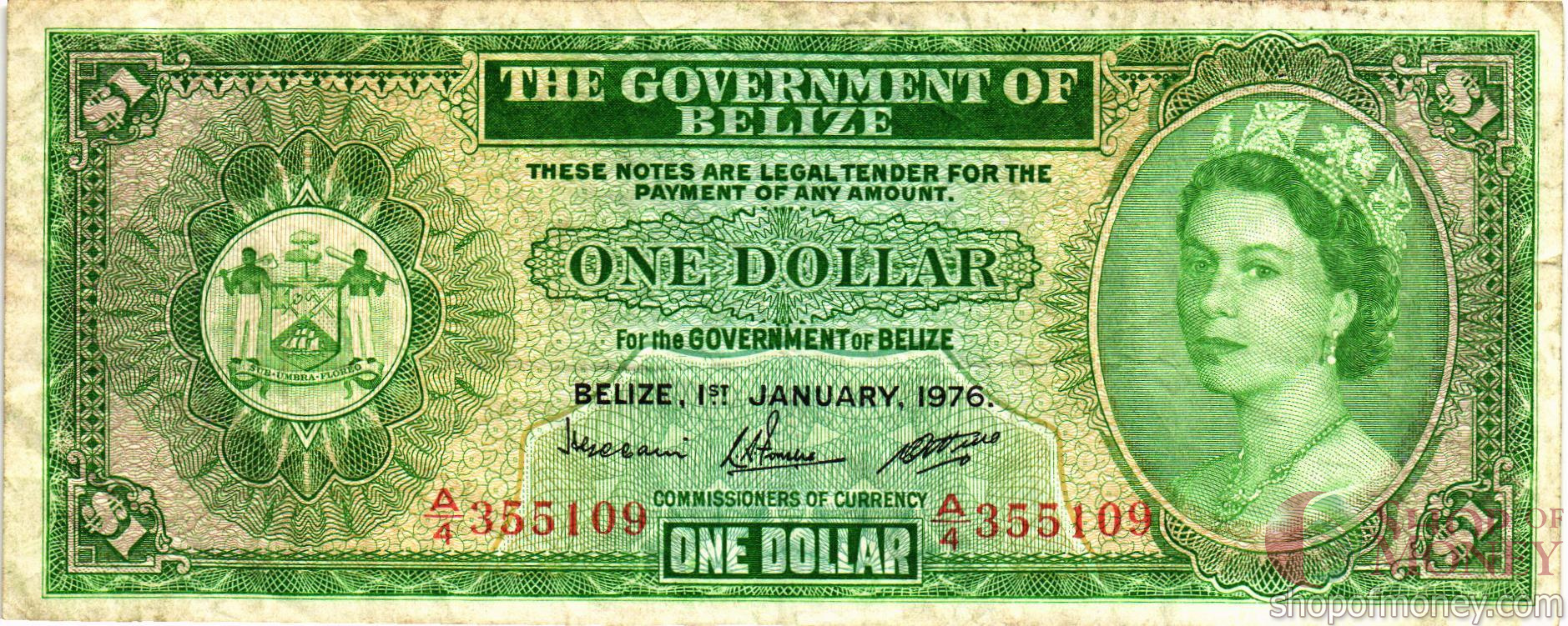 БЕЛИЗ 1 ДОЛЛАР мини 1