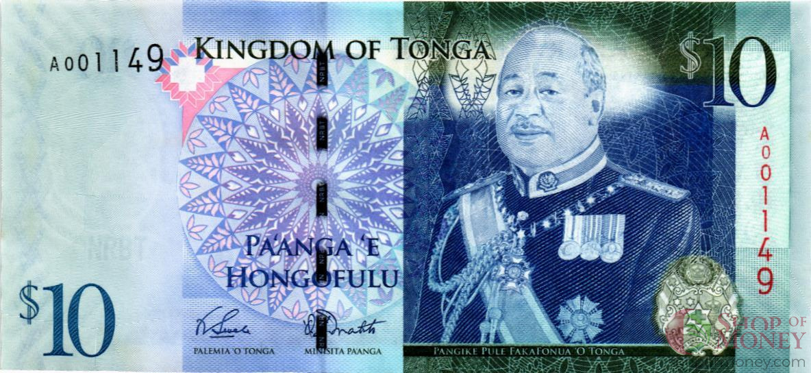 ТОНГА 10 ПААНГА мини 1