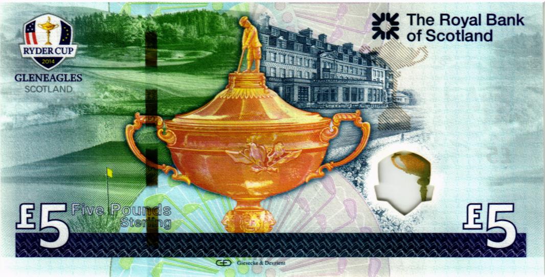 ШОТЛАНДИЯ 5 ФУНТОВ (В БУКЛЕТЕ) мини 5