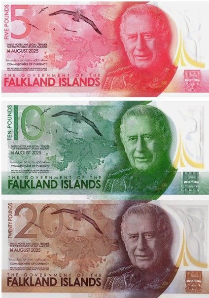 ФОЛКЛЕНДСКИЕ ОСТРОВА НАБОР 5-10-20 ФУНТОВ мини 1