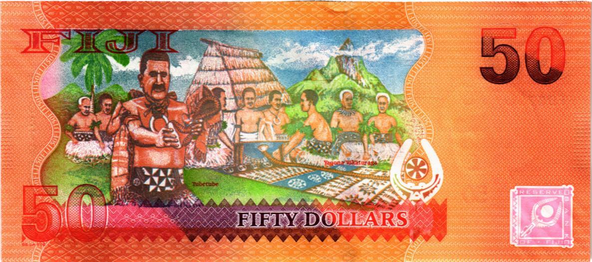 ФИДЖИ 50 ДОЛЛАРОВ мини 2