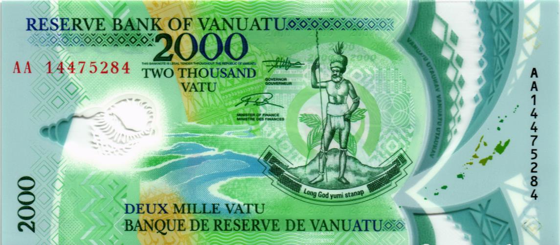 ВАНУАТУ 2000 ВАТУ (-AA- ПРЕФИКС)