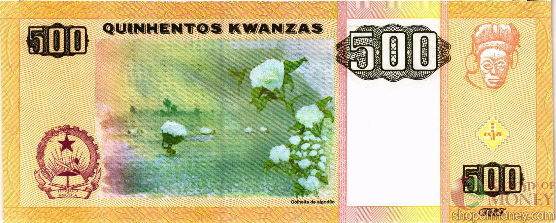 АНГОЛА 500 КВАНЗА мини 2