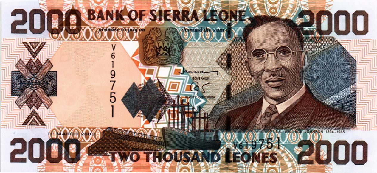 СЬЕРРА-ЛЕОНЕ 2000 ЛЕОНЕ мини 1