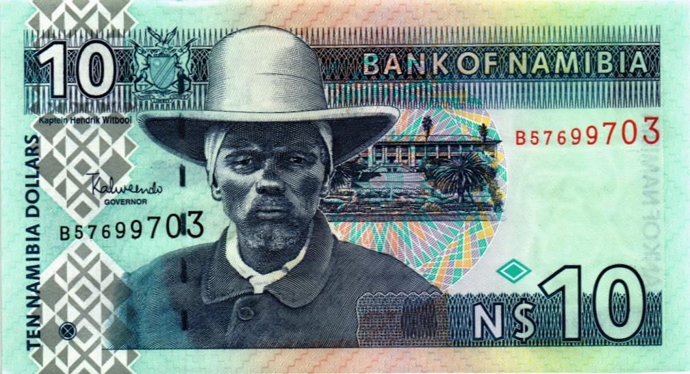 НАМИБИЯ 10 ДОЛЛАРОВ