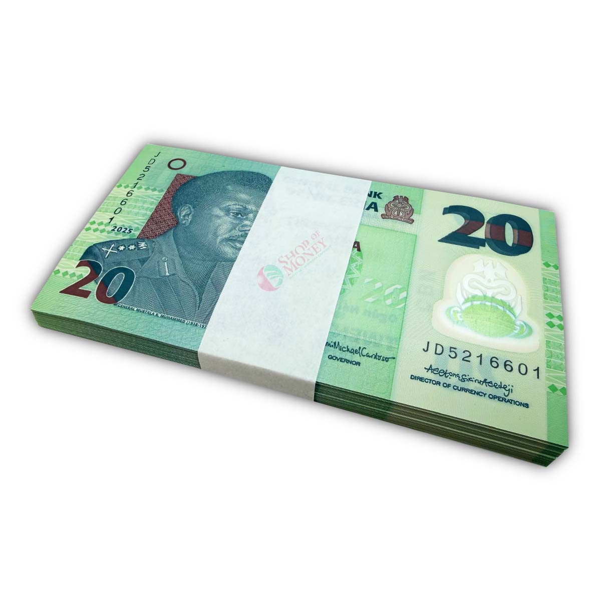 НИГЕРИЯ 20 НАЙРА (100 БАНКНОТ) мини 1