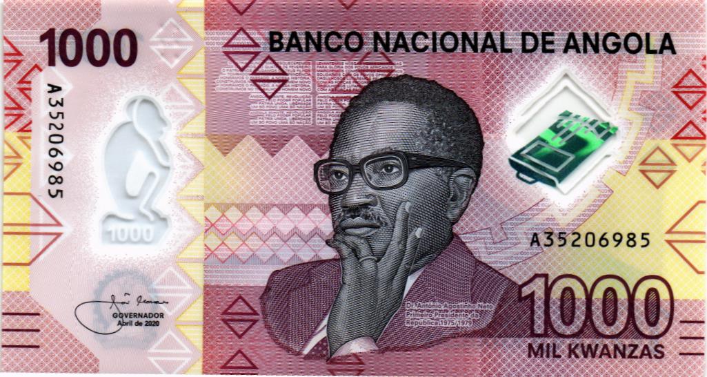 АНГОЛА 1000 КВАНЗА мини 1