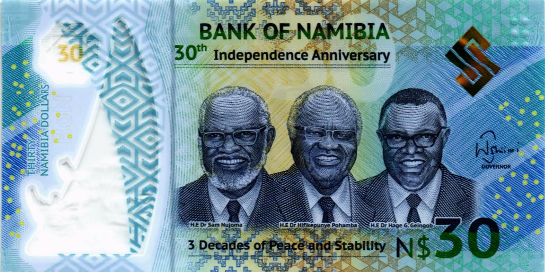 НАМИБИЯ 30 ДОЛЛАРОВ