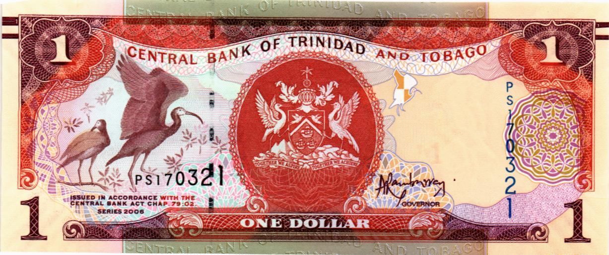 ТРИНИДАД И ТОБАГО 1 ДОЛЛАР мини 1