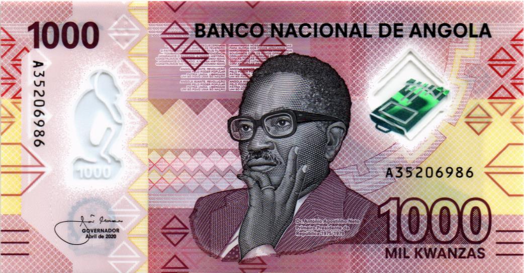 АНГОЛА 1000 КВАНЗА мини 1
