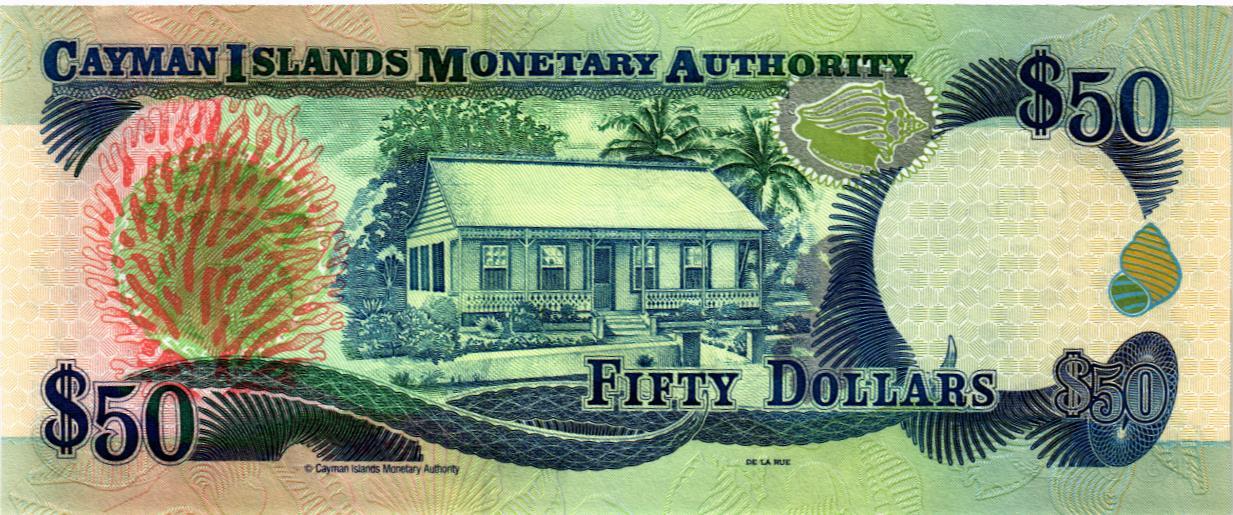 КАЙМАНОВЫ ОСТРОВА 50 ДОЛЛАРОВ мини 2