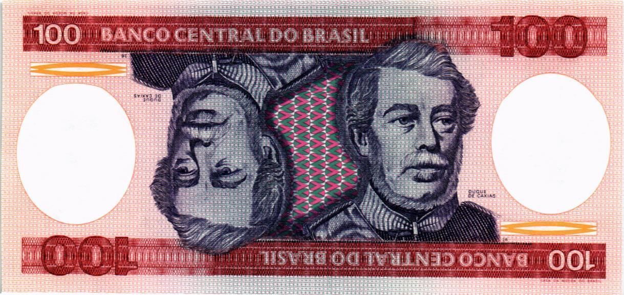 БРАЗИЛИЯ 100 КРУЗЕЙРО мини 1