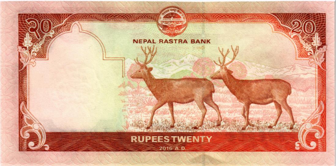 НЕПАЛ 20 РУПИЙ мини 2