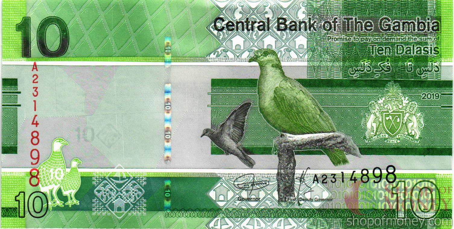 ГАМБИЯ 10 ДАЛАСИ