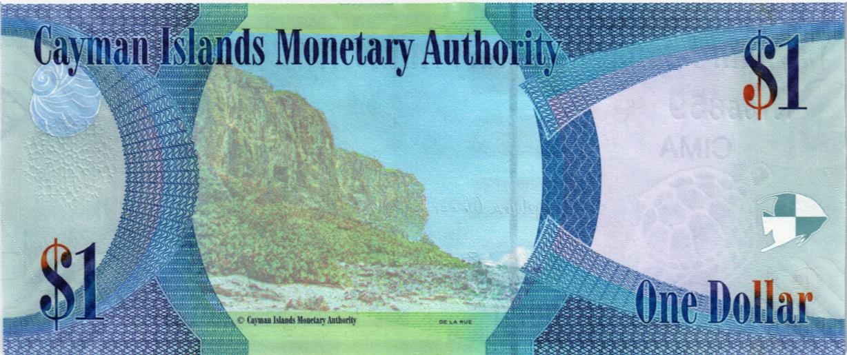 КАЙМАНОВЫ ОСТРОВА 1 ДОЛЛАР мини 2