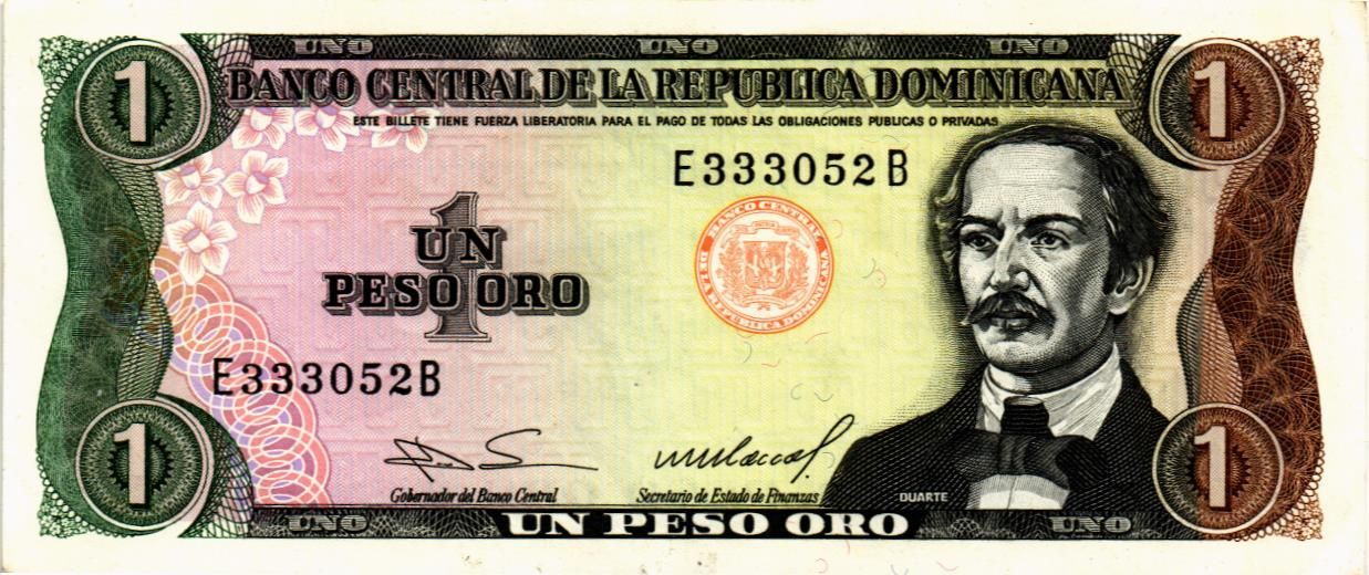 ДОМИНИКАНСКАЯ РЕСПУБЛИКА 1 ПЕСО мини 1