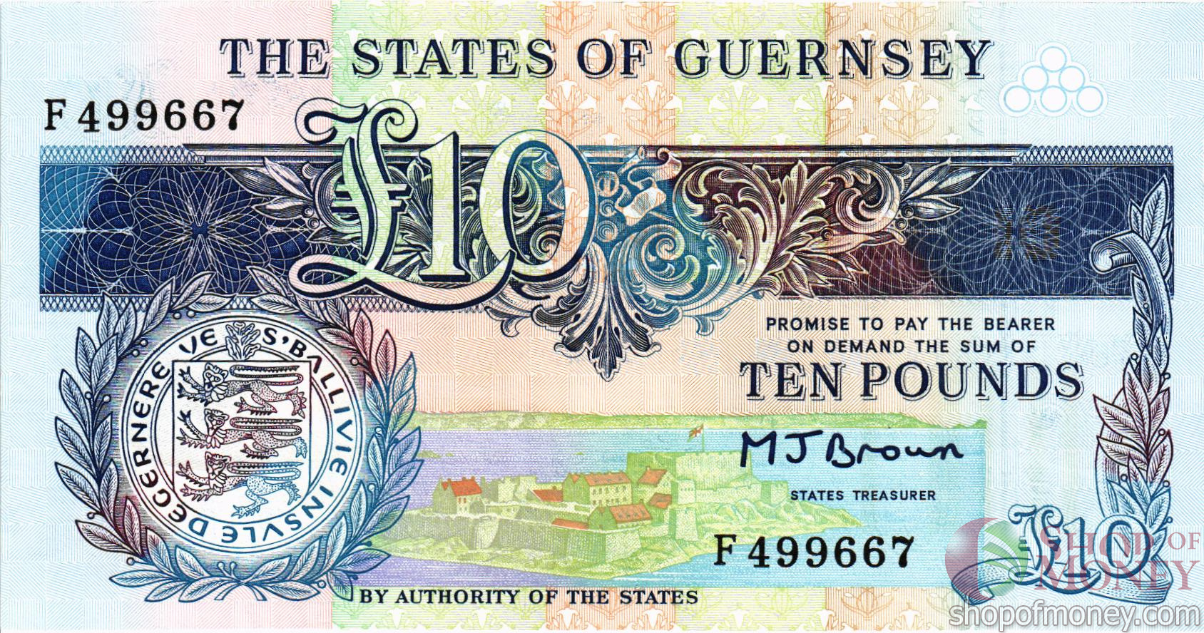 ГЕРНСИ 10 ФУНТОВ мини 1