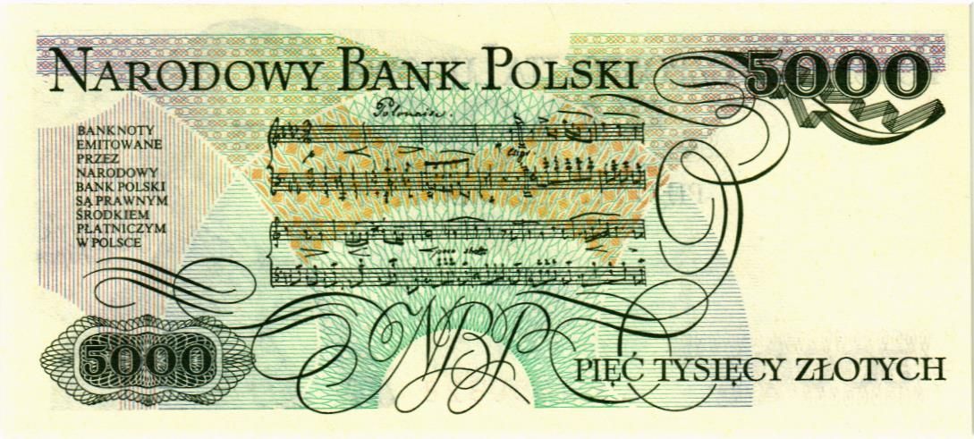 ПОЛЬША 5000 ЗЛОТЫХ мини 2