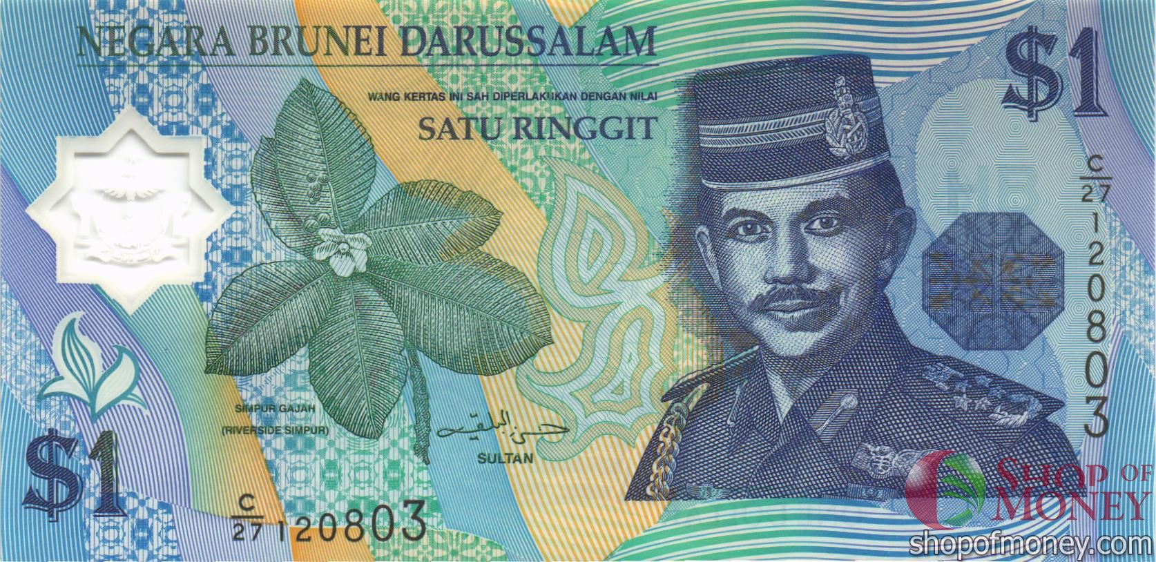 БРУНЕЙ 1 РИНГГИТ