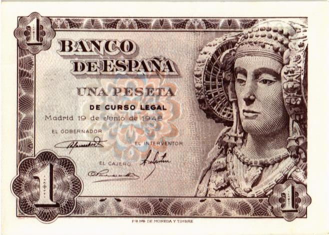 ИСПАНИЯ 1 ПЕСЕТА мини 1