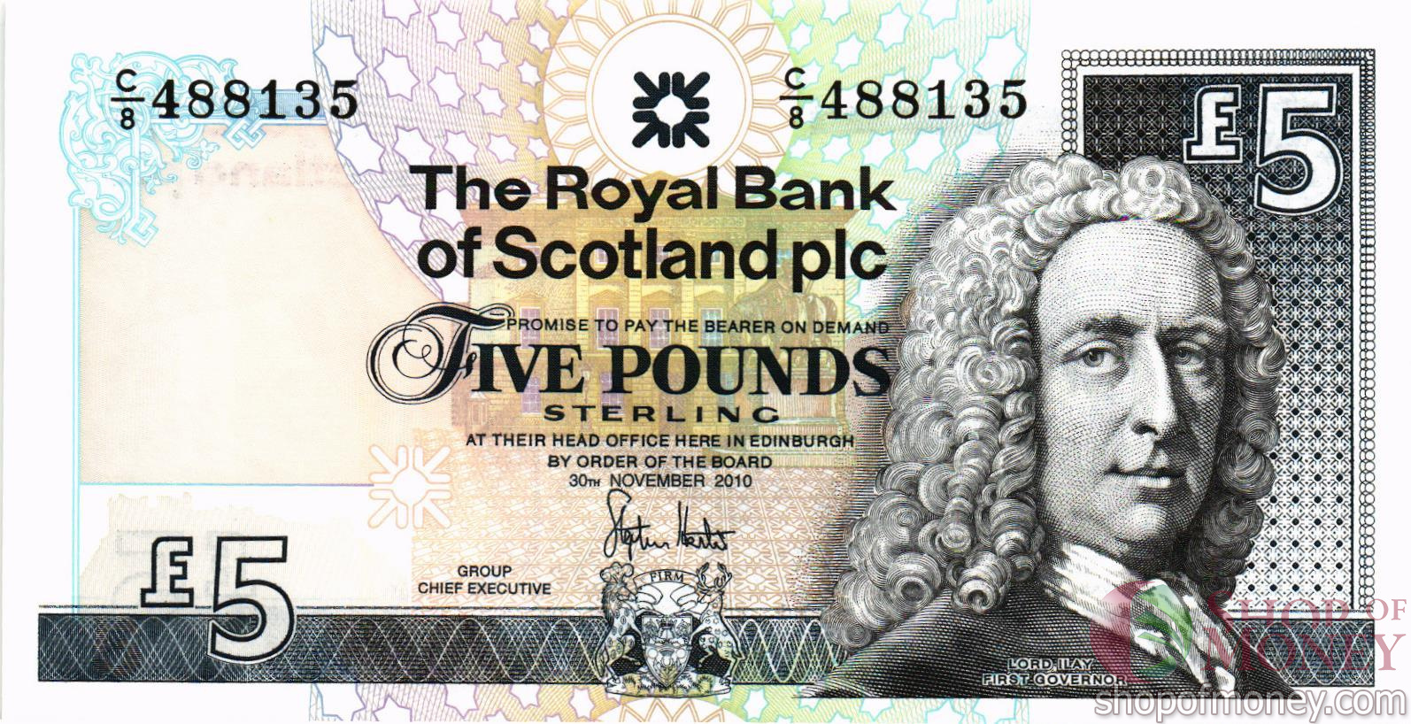 ШОТЛАНДИЯ 5 ФУНТОВ мини 1