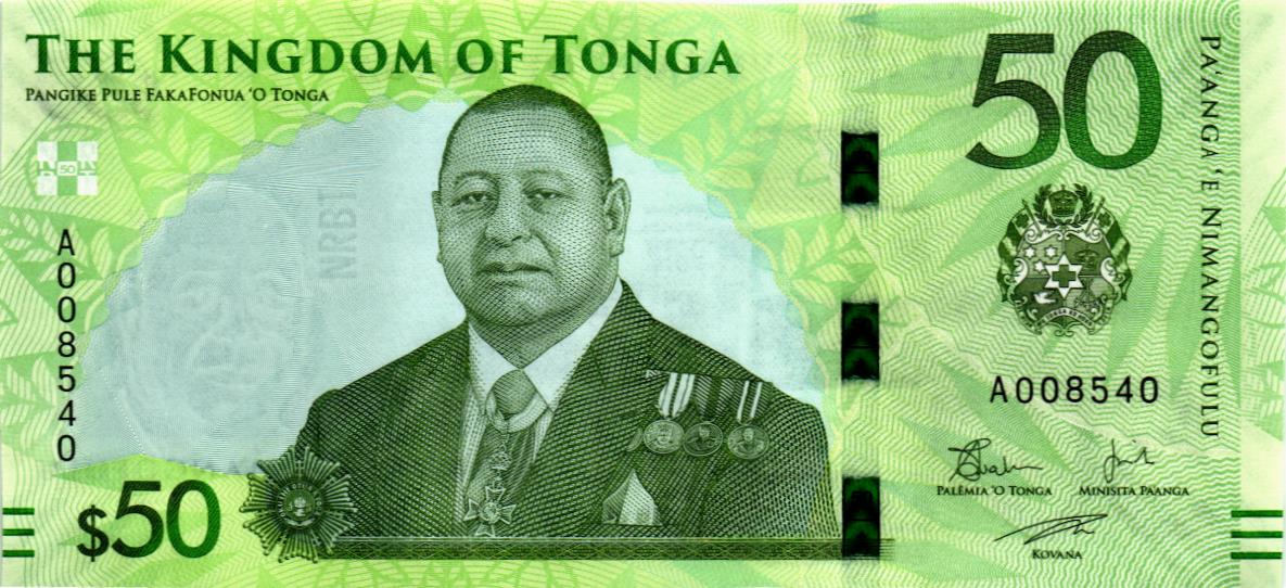 ТОНГА 50 ПААНГА мини 1
