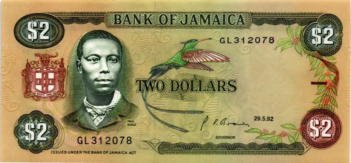 ЯМАЙКА 2 ДОЛЛАРА